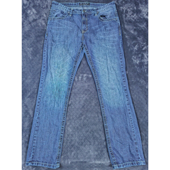 Black Other - BLACK Premium Men's Jeans Low rise slim straight 38x32